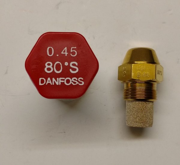 Danfoss Düse 0.45 gph. 80 Grad S ( OD ) 030F8906