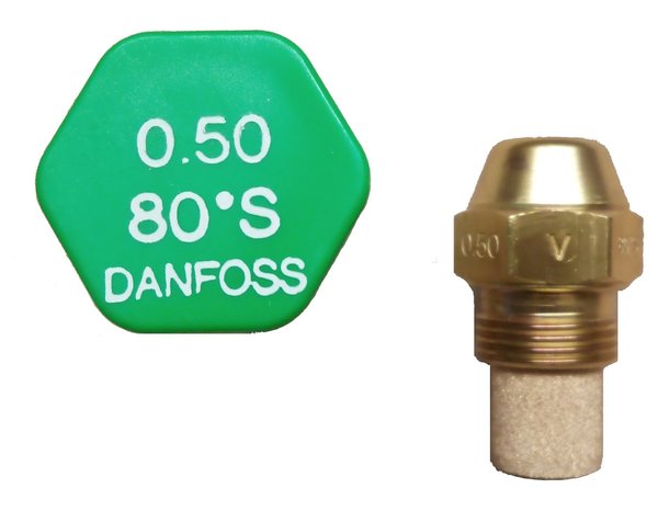 Danfoss Düse LE-V für Viessmann Vitoflame 0.50 gph. 80 Grad S V Kennzeichnung
